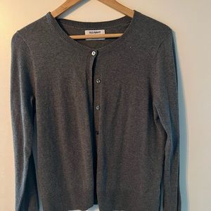 Old Navy grey cardigan
